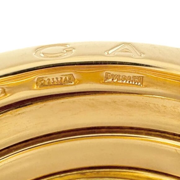 BVLGARI Ring US 5 1/2 EU51 K18 yellow gold B-zero.1 4 bands used - Picture 8 of 8